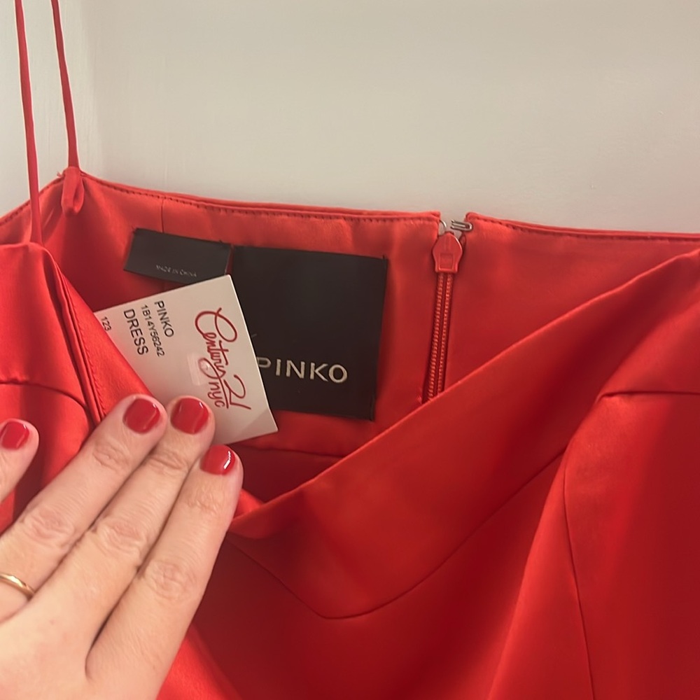 Red Pinko Dress / Gown - Picture 3 of 5